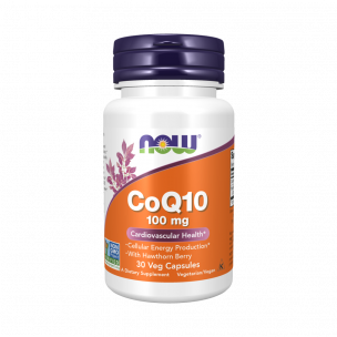 NOW CoQ10 100 mg, 30 капсул