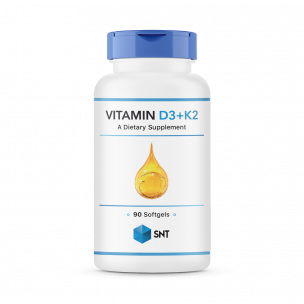 SNT Vitamin D3 + K2 1000 IU, 90 капсул