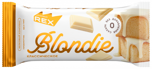 ProteinRex Протеиновое пирожное Blondie, 50 грамм