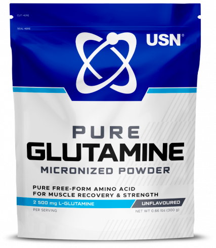 USN Pure Glutamine, 300 грамм