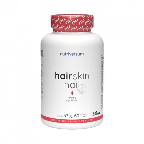 Nutriversum Hair Skin Nail, Хэир Скин Нейлс, 60 капсул