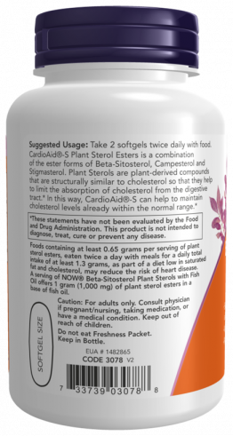 NOW Beta-Sitosterol Plant Sterols, 90 капсул NOW Beta-Sitosterol Plant Sterols, 90 капсул