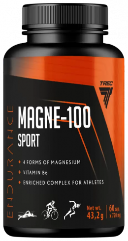 Trec Nutrition Magne 100 Sport, 60 капсул
