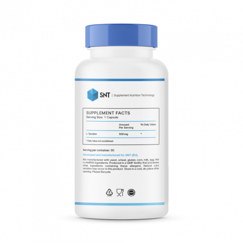 SNT L-Tyrosine, Л-Тирозин, 90 капсул