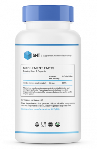 SNT Iron, 60 капсул