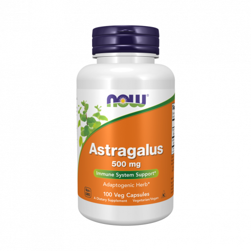 NOW Astragalus 500 mg, 100 капсул