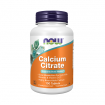 NOW Calcium Citrate, Кальция Цитрат, 100 таблеток